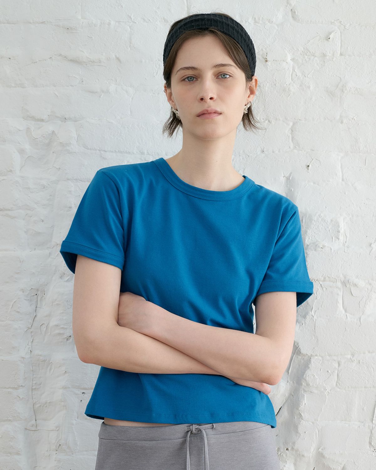 블루브릭(BLUEBRICK) Joy ringer t-shirt (3colors)