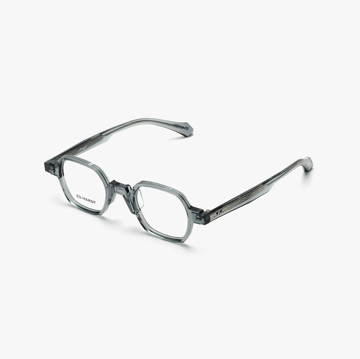 에드하디아이웨어(EDHARDY EYEWEAR) 에드하디 안경테(ED7041 BLUEGREYCRYSTAL 42)