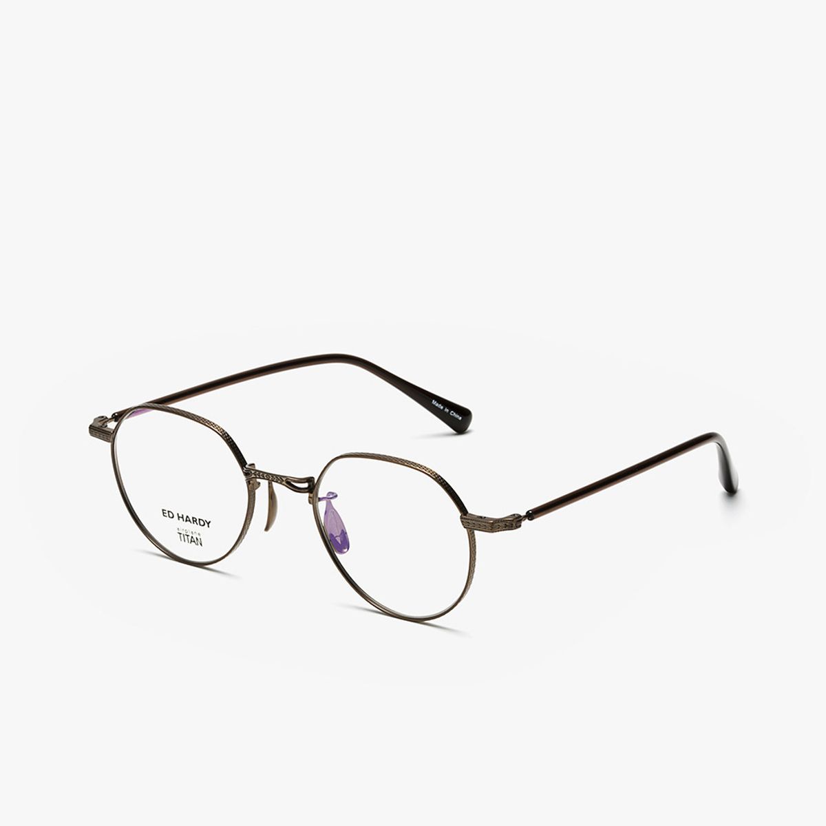 에드하디아이웨어(EDHARDY EYEWEAR) 에드하디 안경테(ED5025 COPPER 48)
