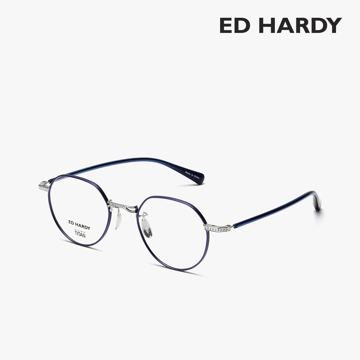 에드하디아이웨어(EDHARDY EYEWEAR) 안경테(ED5025 BLUESILVER 48)