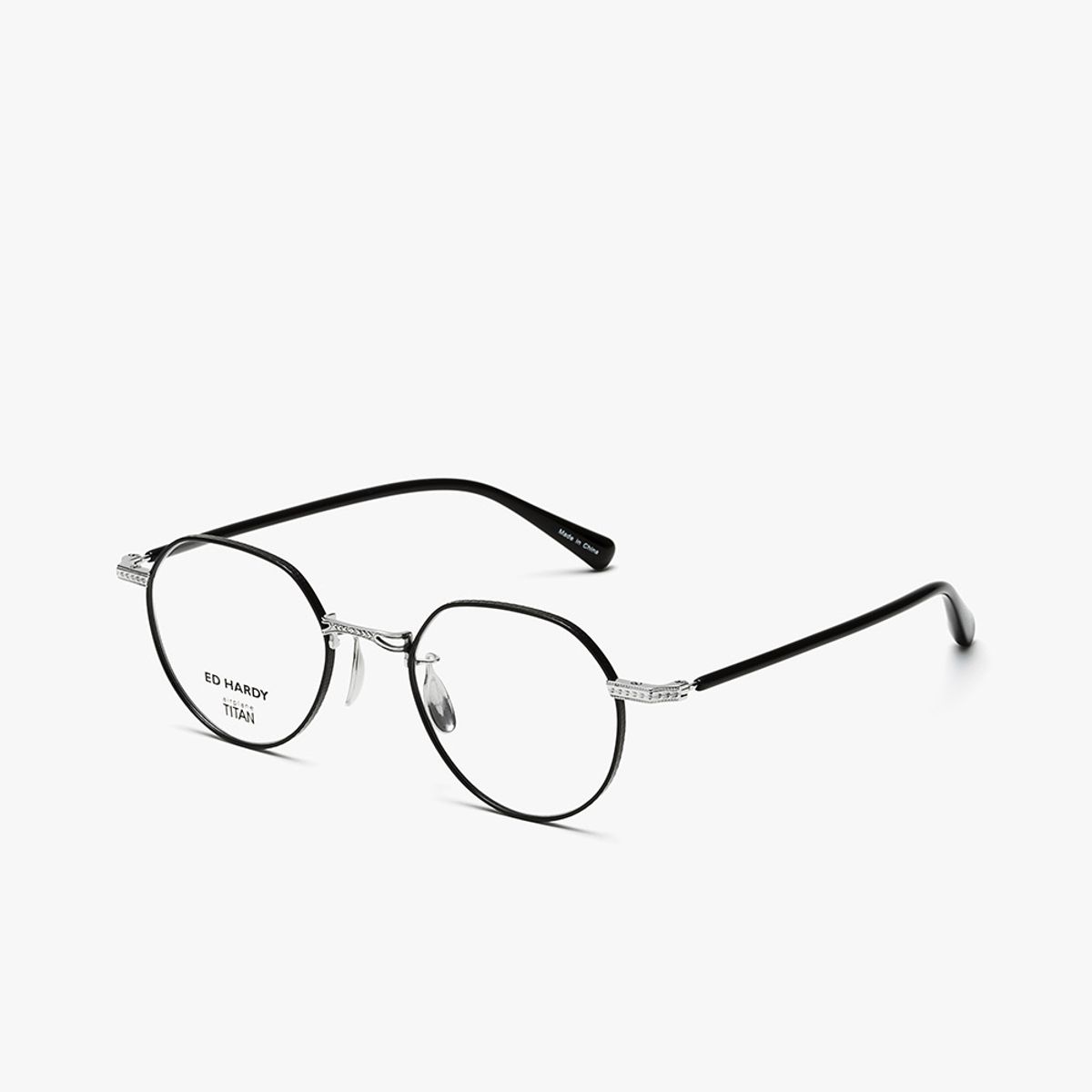 에드하디아이웨어(EDHARDY EYEWEAR) 안경테(ED5025 BLACKSILVER 48)