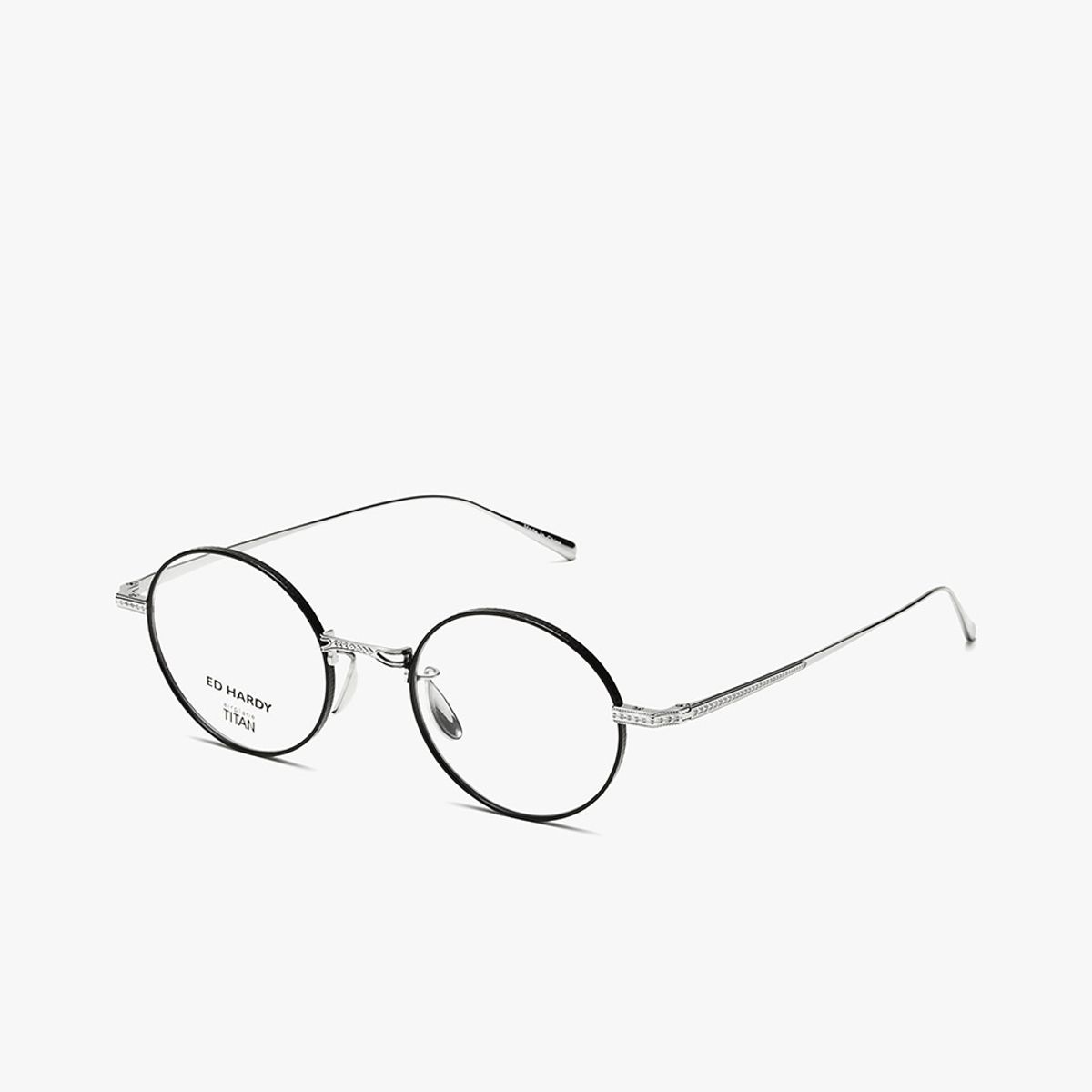 에드하디아이웨어(EDHARDY EYEWEAR) 안경테(ED5024 SILVERBLACK 47)