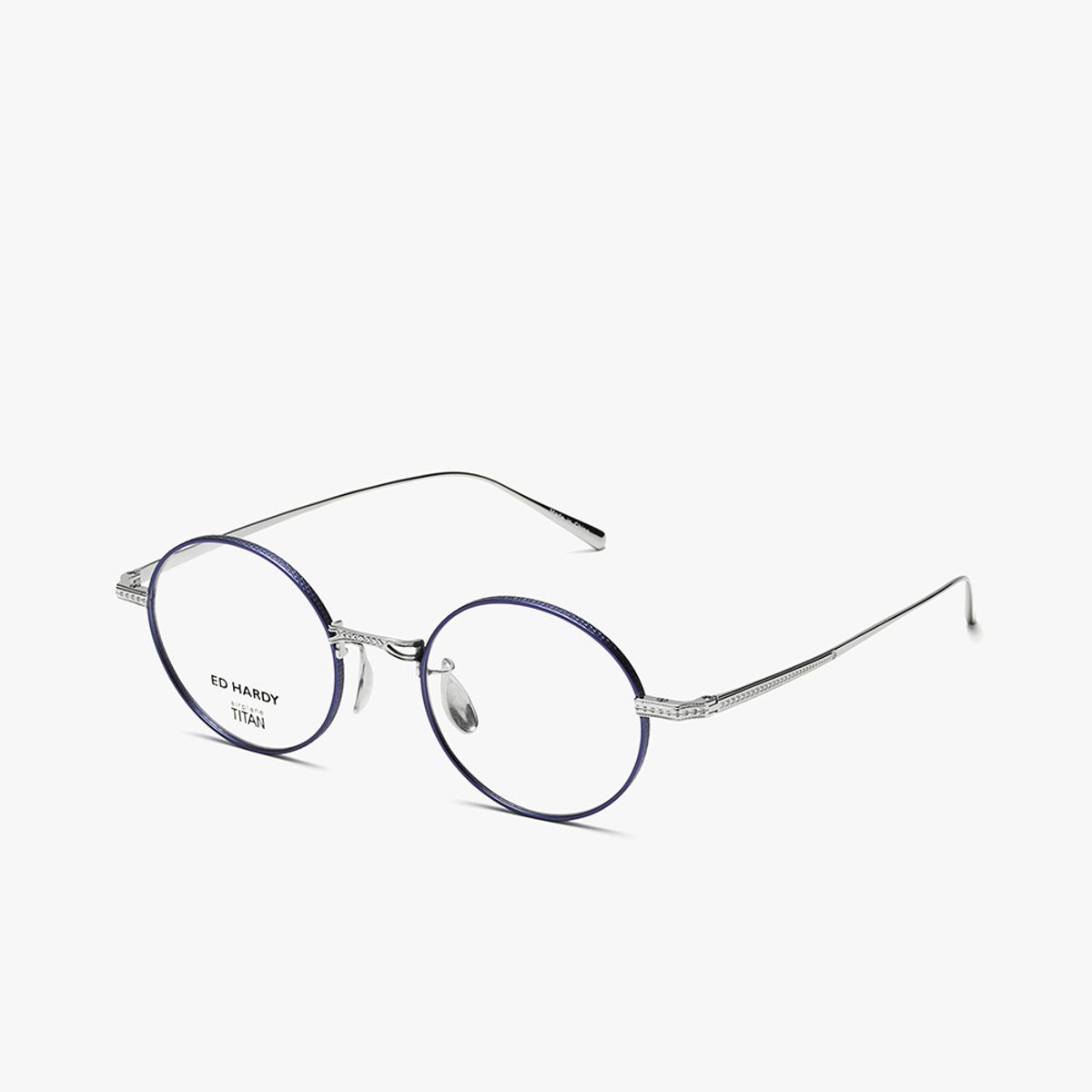 에드하디아이웨어(EDHARDY EYEWEAR) 안경테(ED5024 BLUESILVER 47)