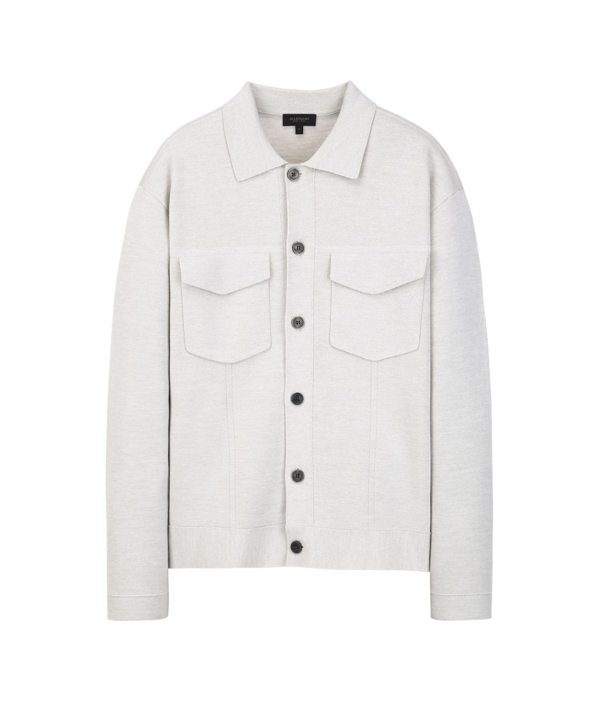 질스튜어트뉴욕 맨(JILLSTUART NEWYORK MEN) 니트 트러커 자켓 - 라이트그레이 (JNSW6A203G1)