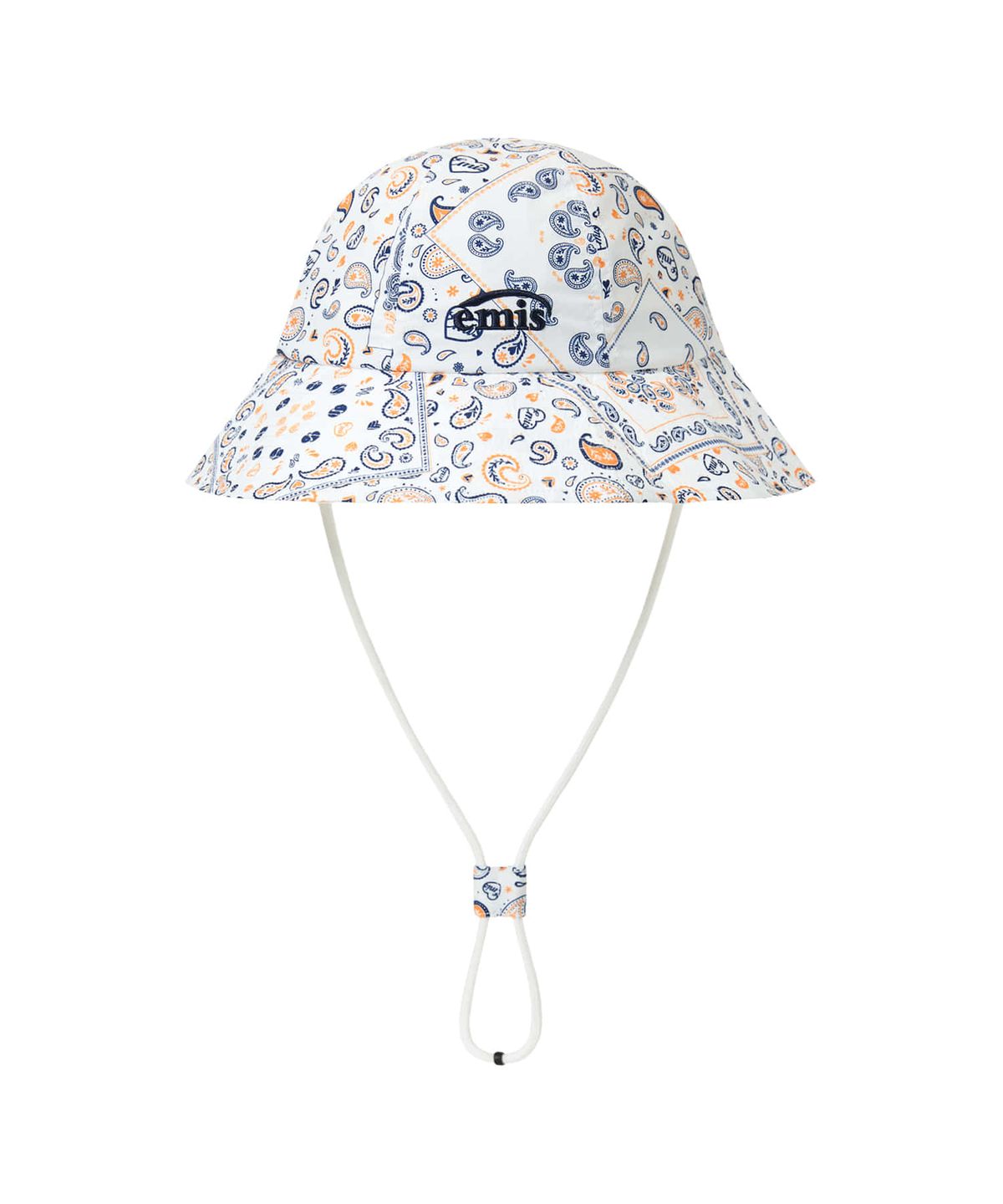 이미스(EMIS) PAISLEY BUCKET HAT-WHITE