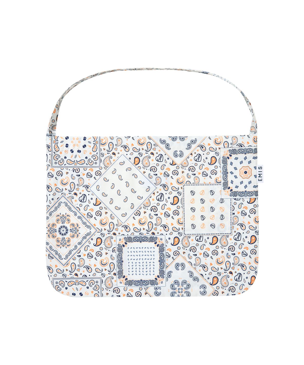 이미스(EMIS) EMIS LOGO PAISLEY ECO BAG-WHITE