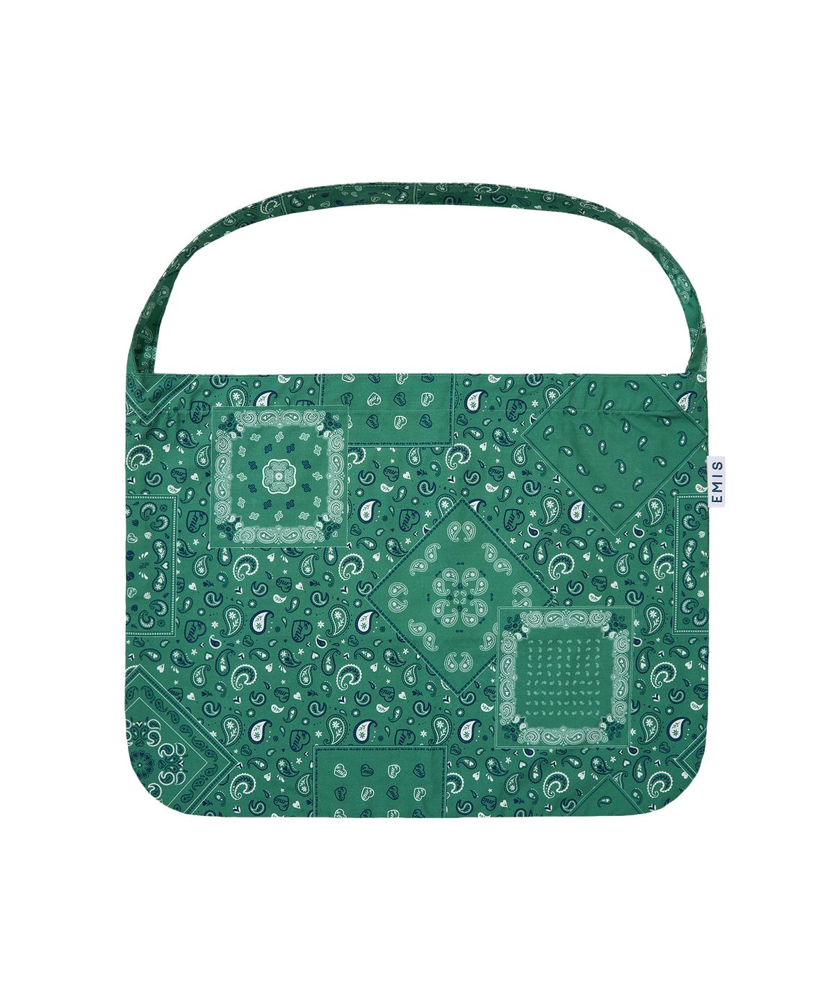 이미스(EMIS) EMIS LOGO PAISLEY ECO BAG-GREEN
