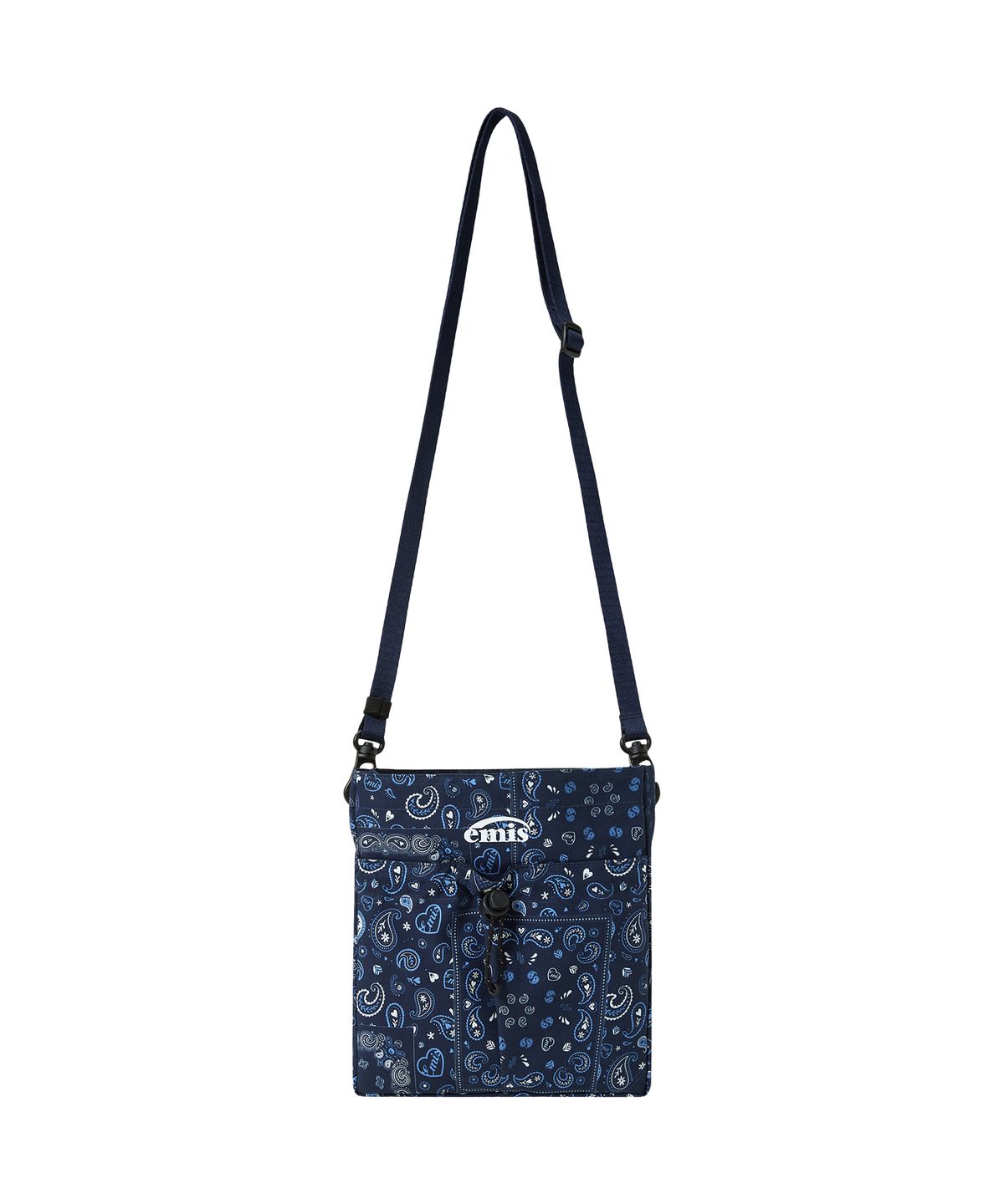 이미스(EMIS) PAISLEY MINI CROSSBODY BAG-NAVY