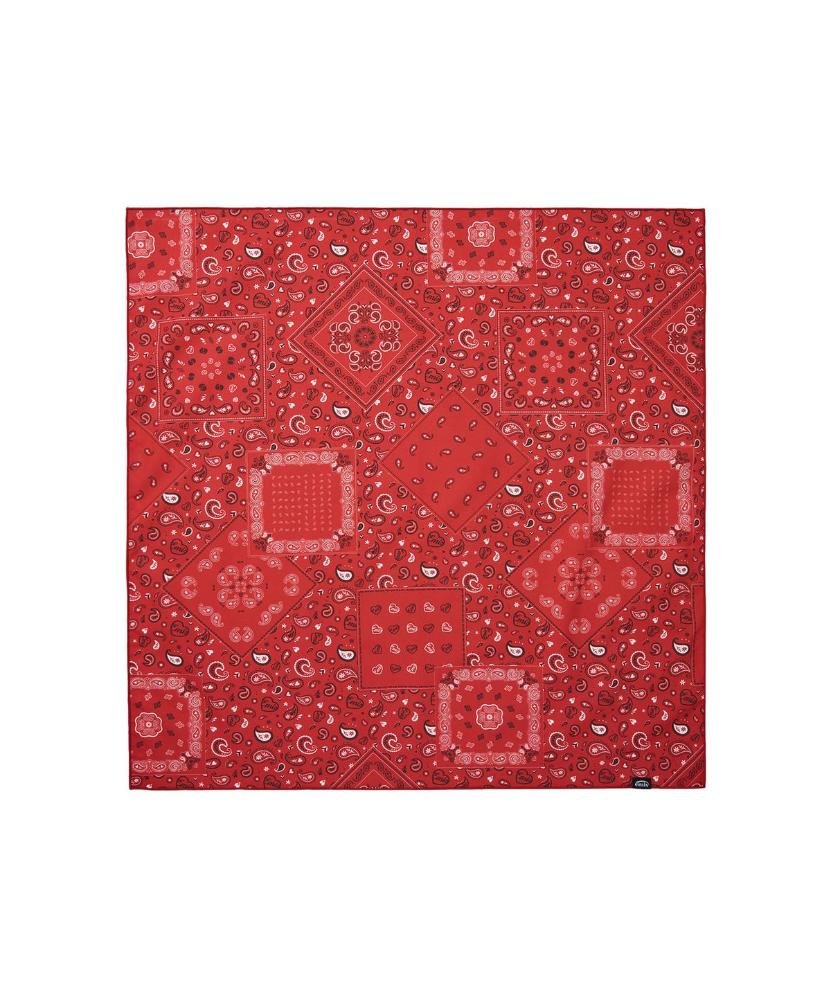 이미스(EMIS) PAISLEY SCARF-RED