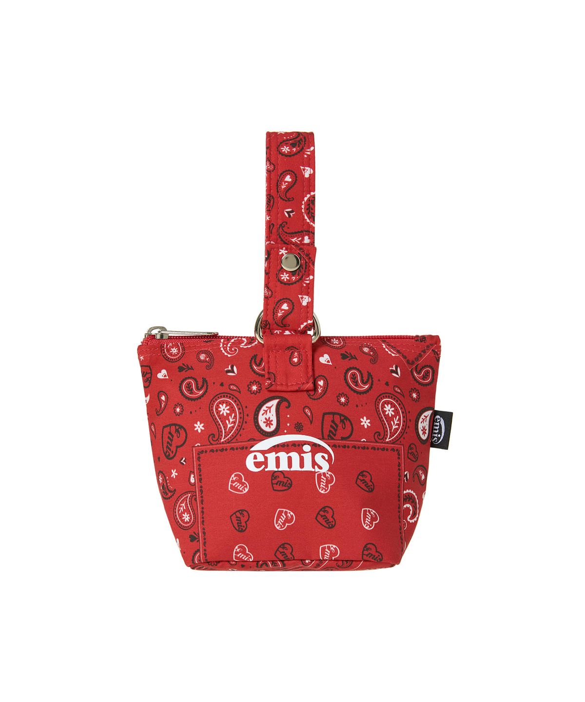 이미스(EMIS) PAISLEY MINI POUCH-RED