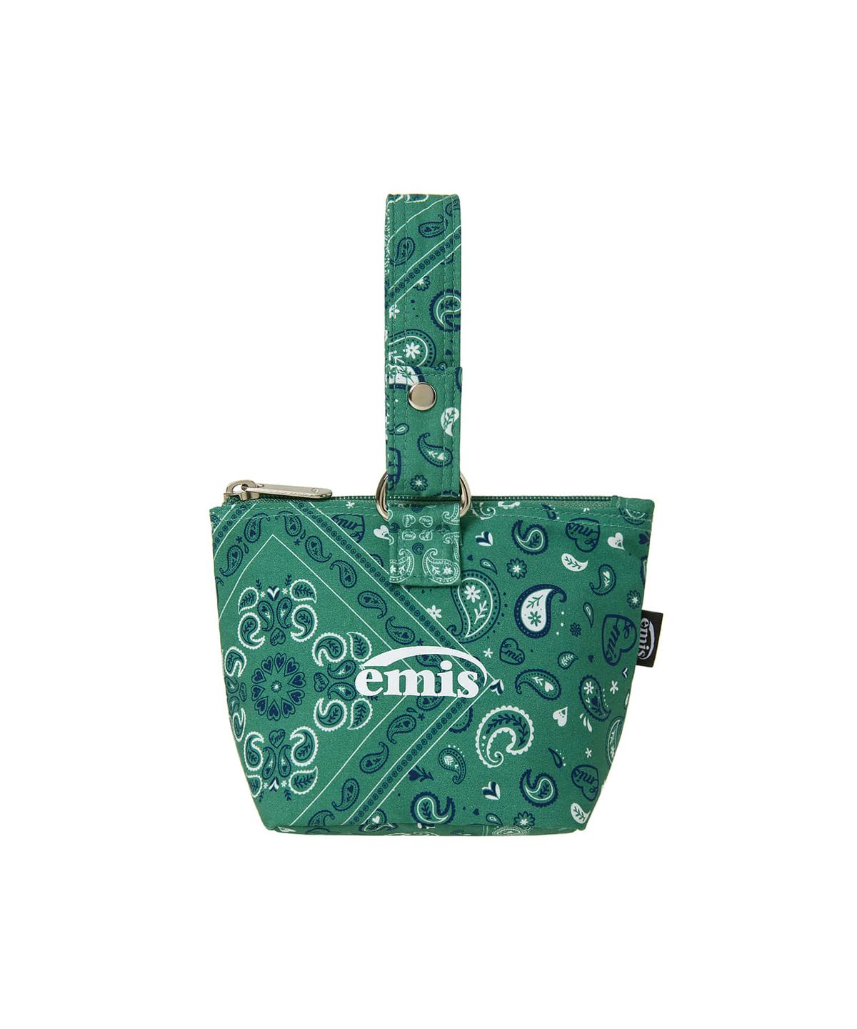 이미스(EMIS) PAISLEY MINI POUCH-GREEN