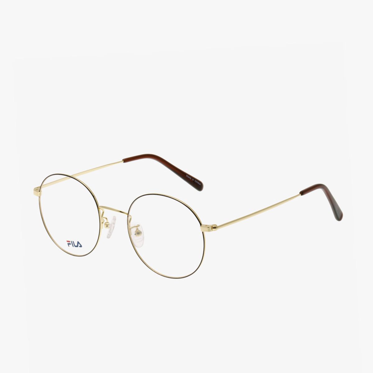 휠라 아이웨어(FILA EYEWEAR) 안경테(FL7106 SHINYYELLOWGOLD 51)