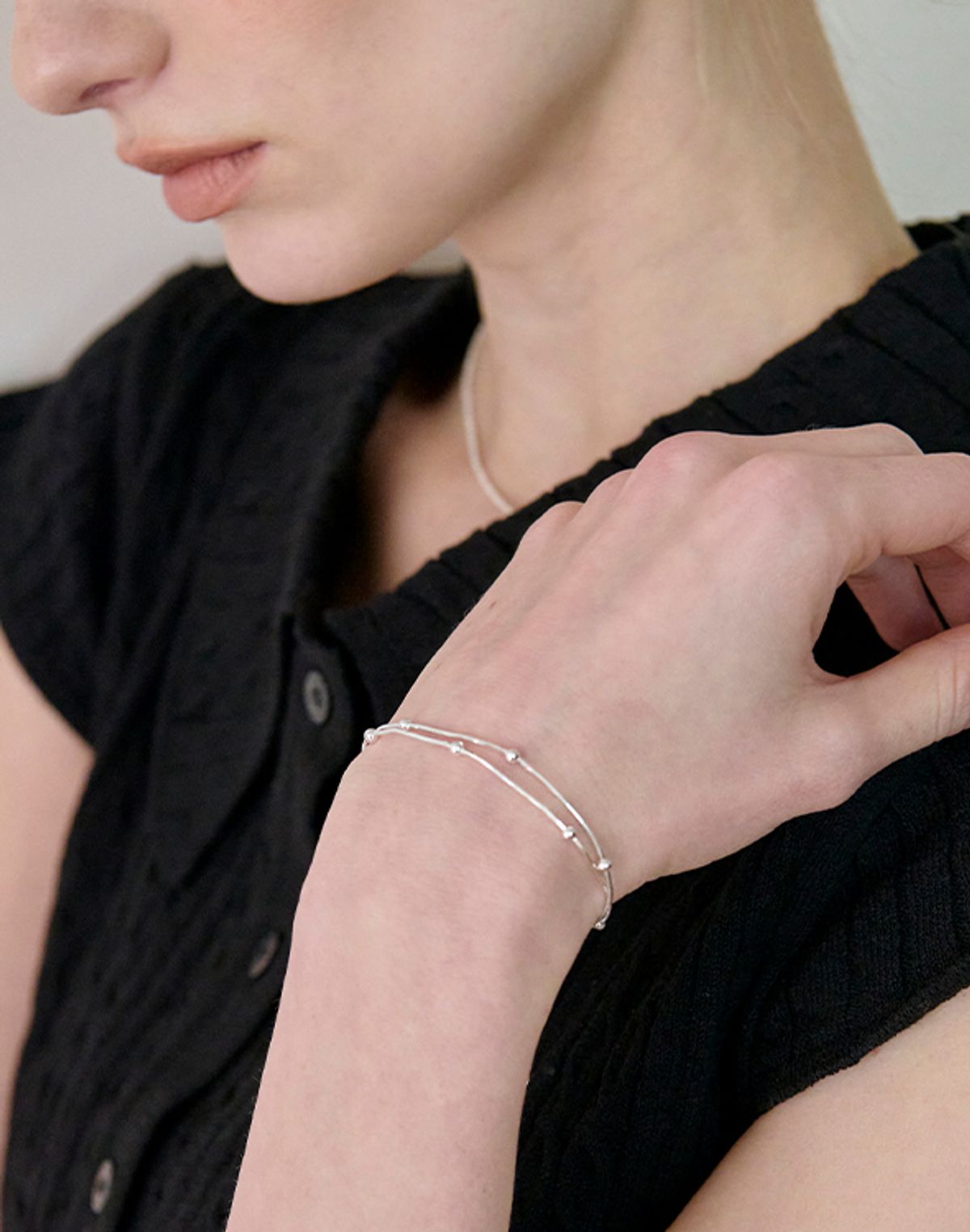 아티카 로우(ATTICA RAW) [실버925] Silver Dew Bracelet / BAS015