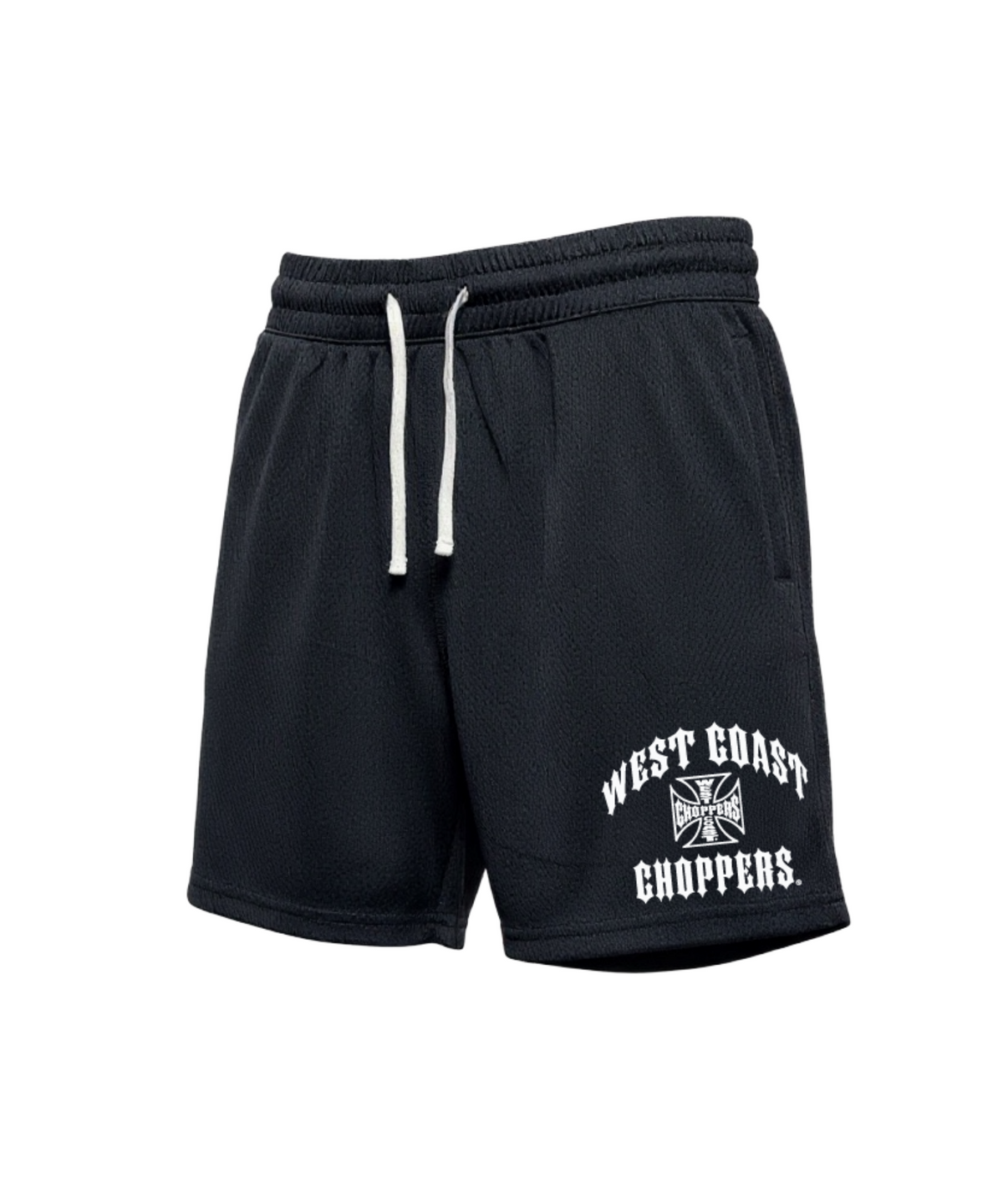 웨스트코스트챠퍼스(WEST COAST CHOPPERS) WCC 아이언 매쉬 쇼츠 - 블랙