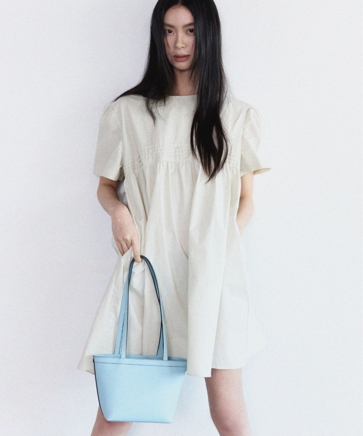 노이쉬(NOISCHE) Drope Mini Bag / 드로페 미니 백 SKY BLUE