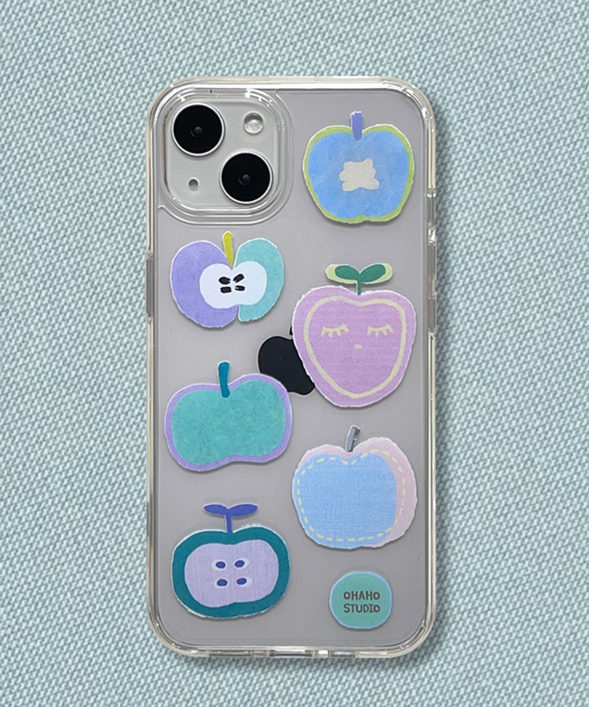 오하호 스튜디오(OHAHO STUDIO) Apple Mix Phone case_맥세이프&젤하드