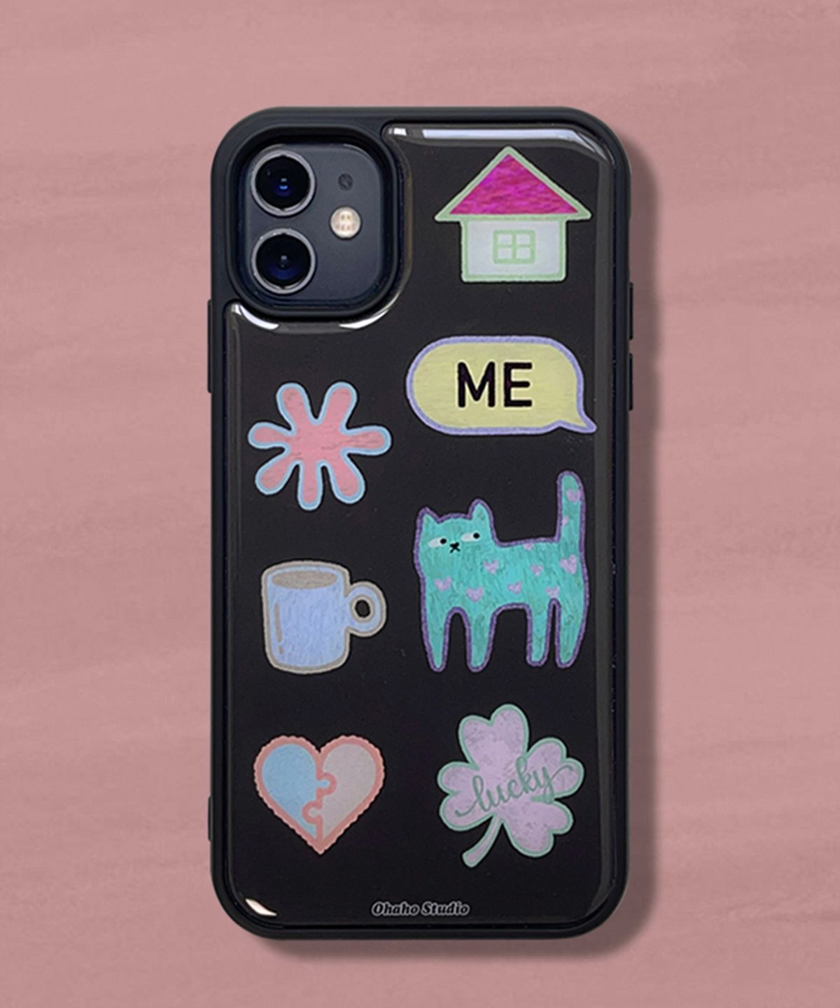 오하호 스튜디오(OHAHO STUDIO) Sweet Home Phone case (에폭시/글라스/맥세이프 글라스)