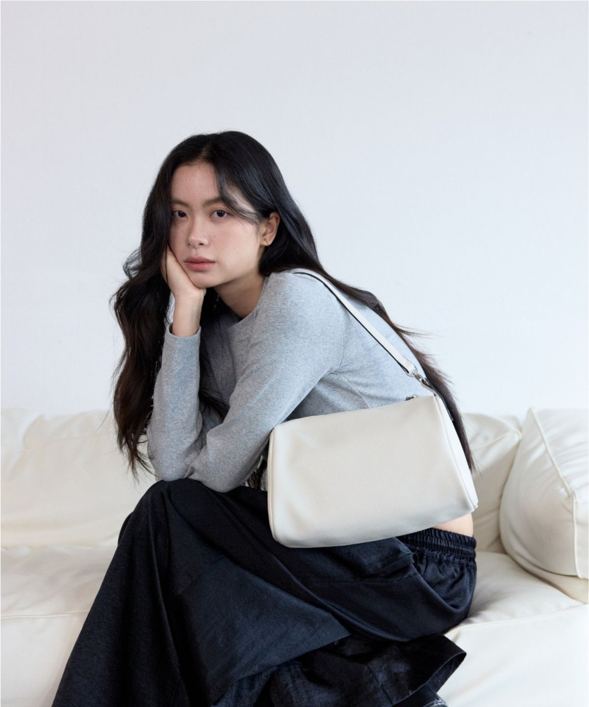 노이쉬(NOISCHE) Sageé Bag / 세이지 백 IVORY