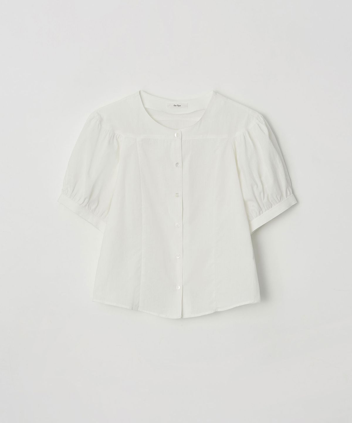 더라이(THERYE) Volume Puff Blouse(White)