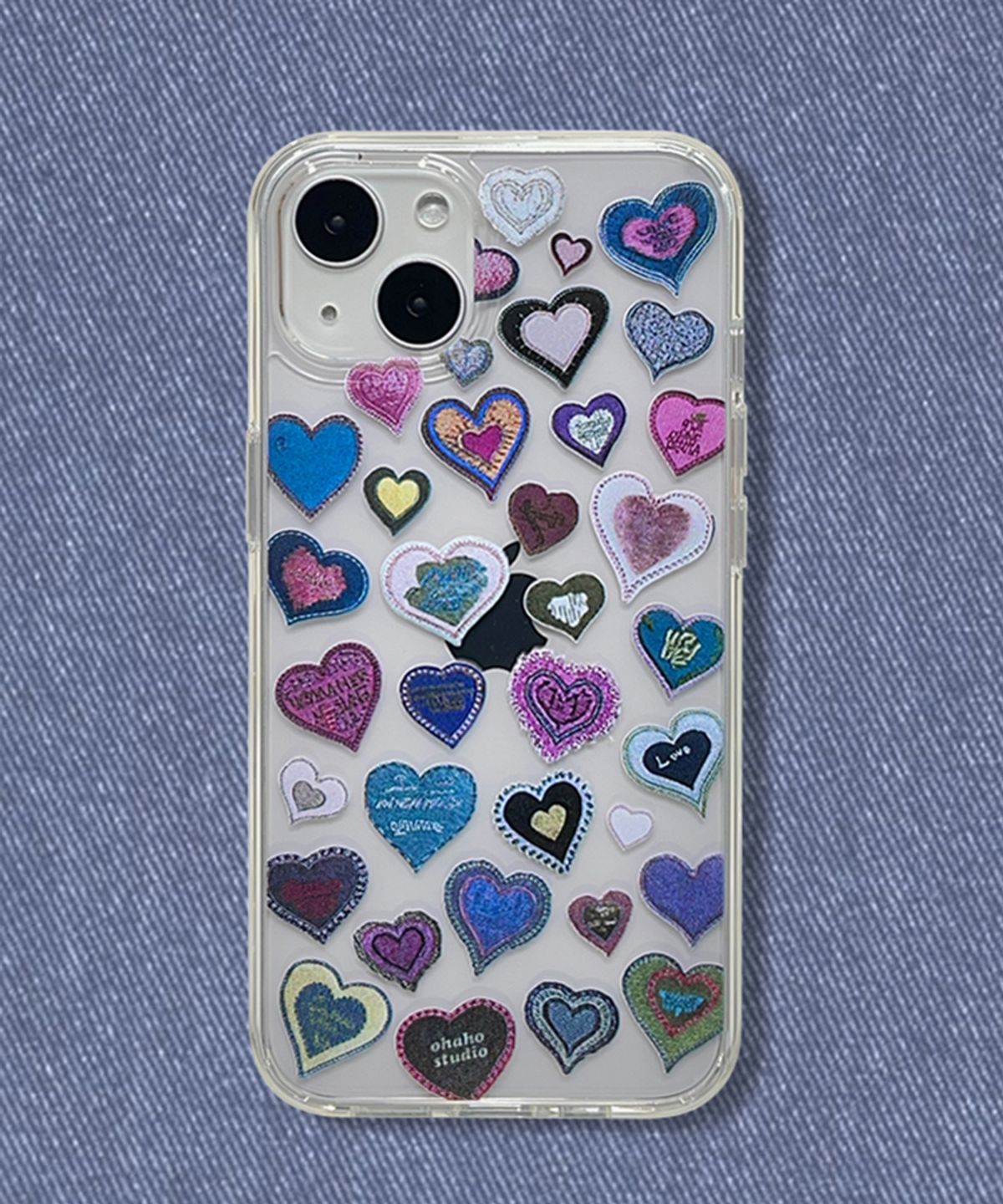 오하호 스튜디오(OHAHO STUDIO) Heart Collage Phone case_맥세이프&젤하드