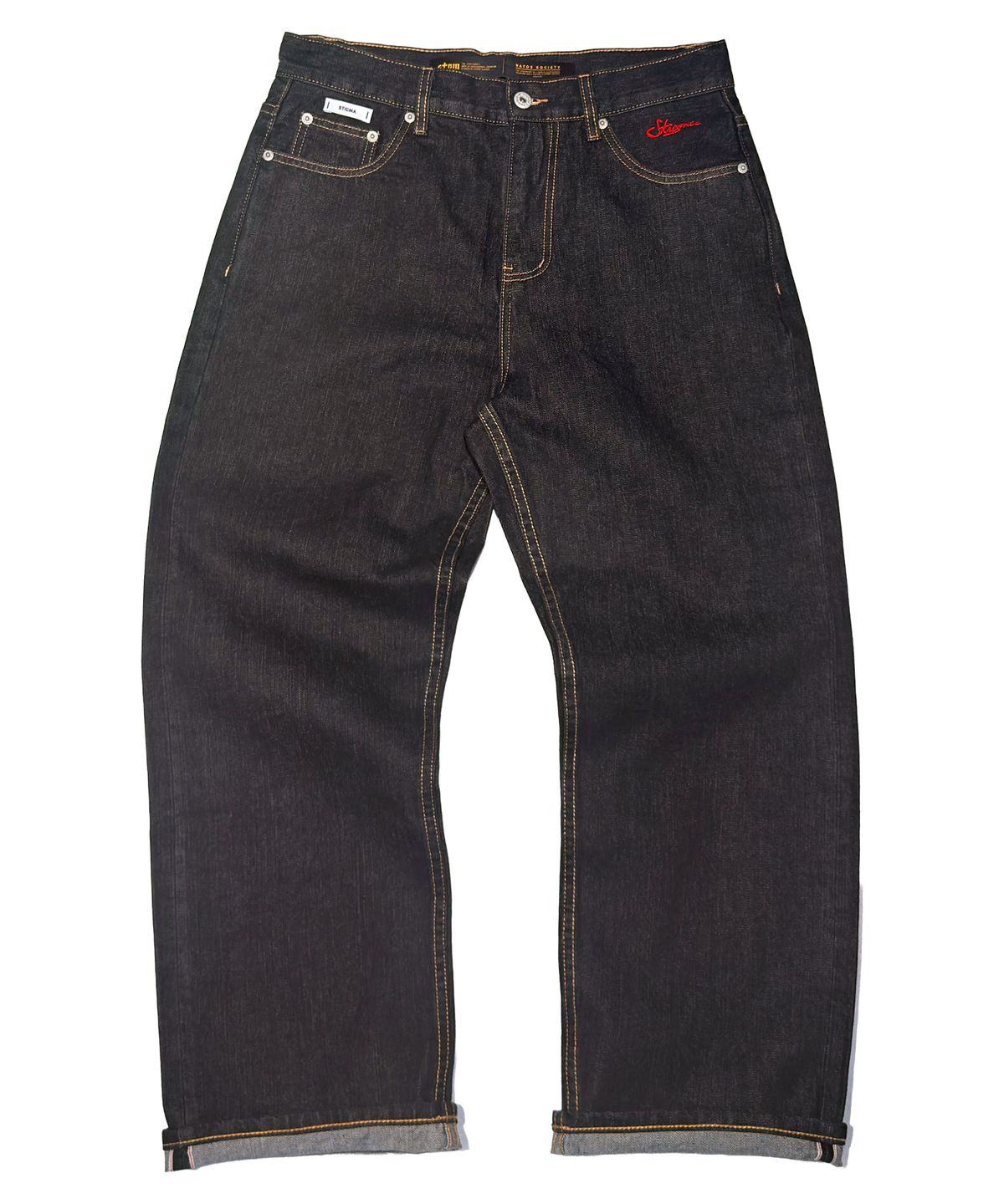 스티그마(STIGMA) SALVAGE DENIM PANTS RAW