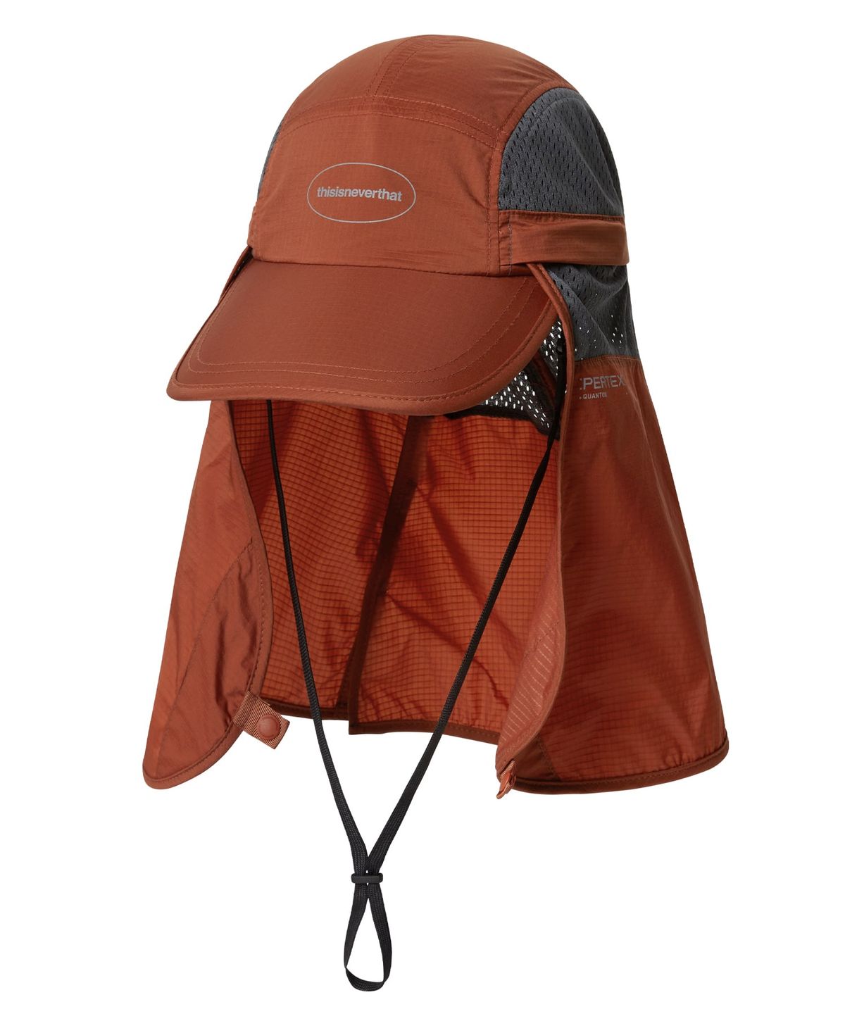 디스이즈네버댓(THISISNEVERTHAT) PERTEX® Long Bill Sun Sport Cap Brick
