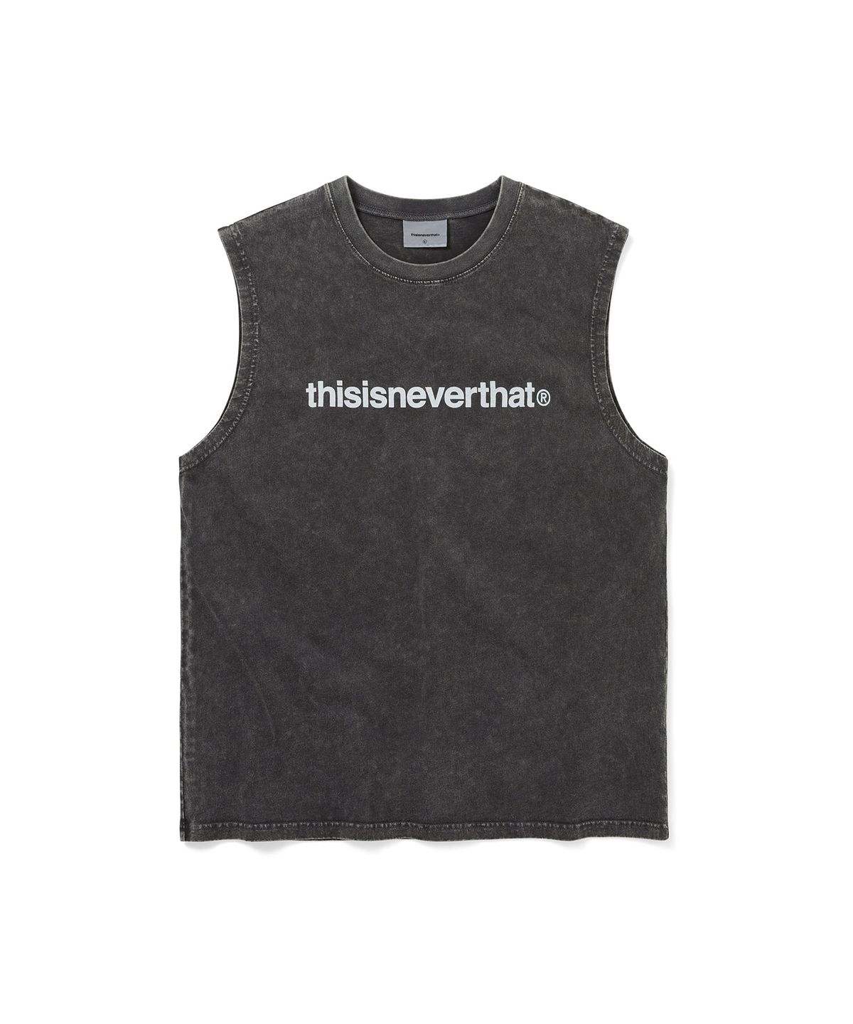 디스이즈네버댓(THISISNEVERTHAT) T-Logo Sleeveless Shadow Grey