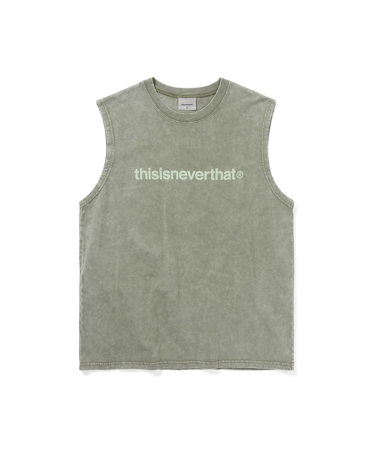 디스이즈네버댓(THISISNEVERTHAT) T-Logo Sleeveless Mountain Green