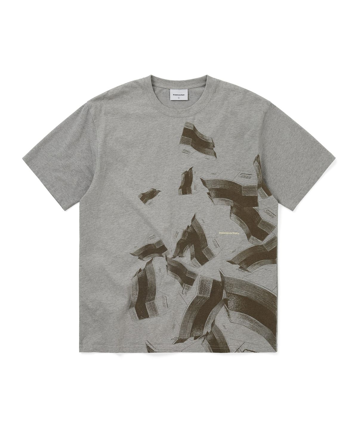디스이즈네버댓(THISISNEVERTHAT) Movement Tee Dark Heather Grey