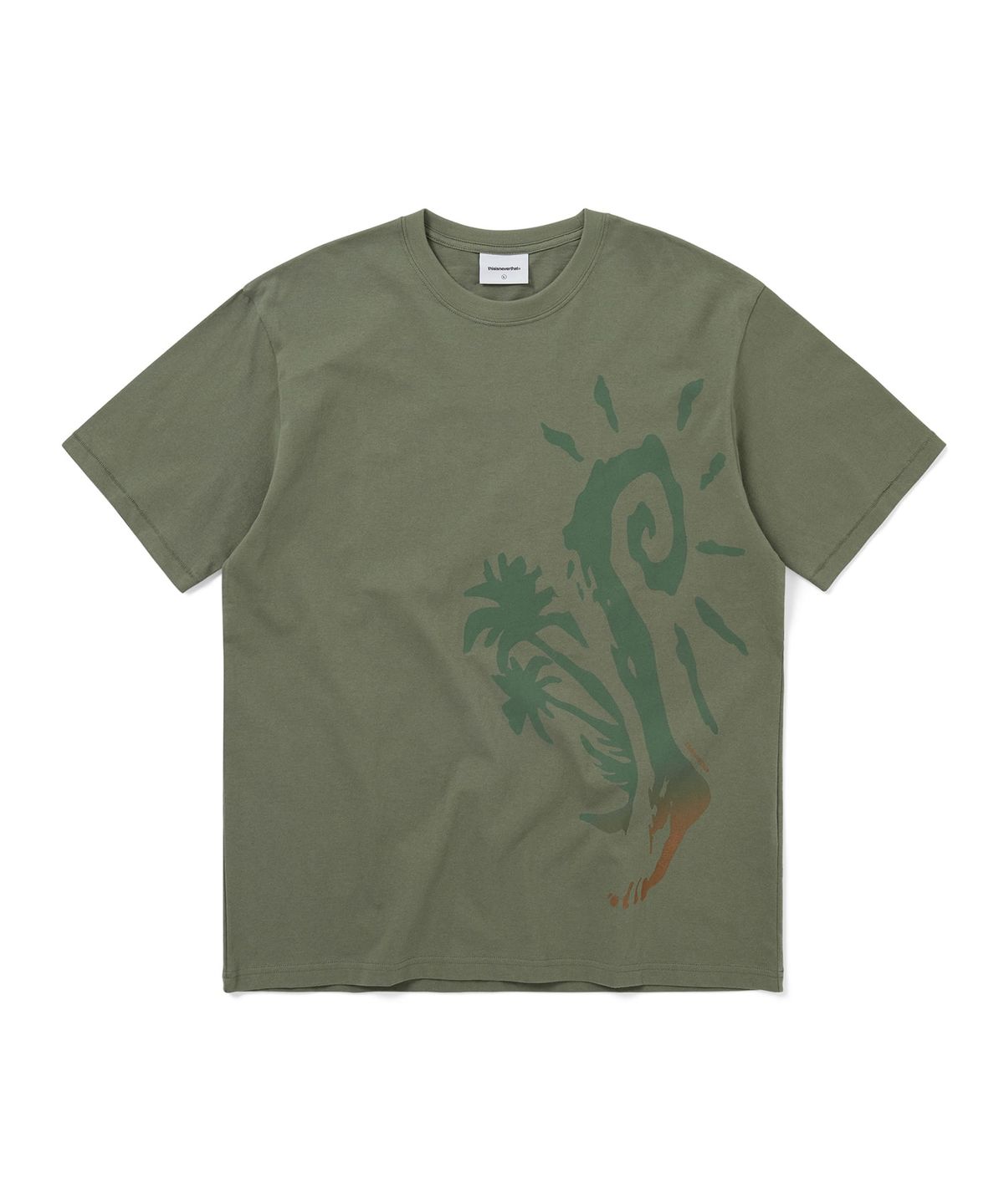 디스이즈네버댓(THISISNEVERTHAT) Under The Sun Tee Sage Green