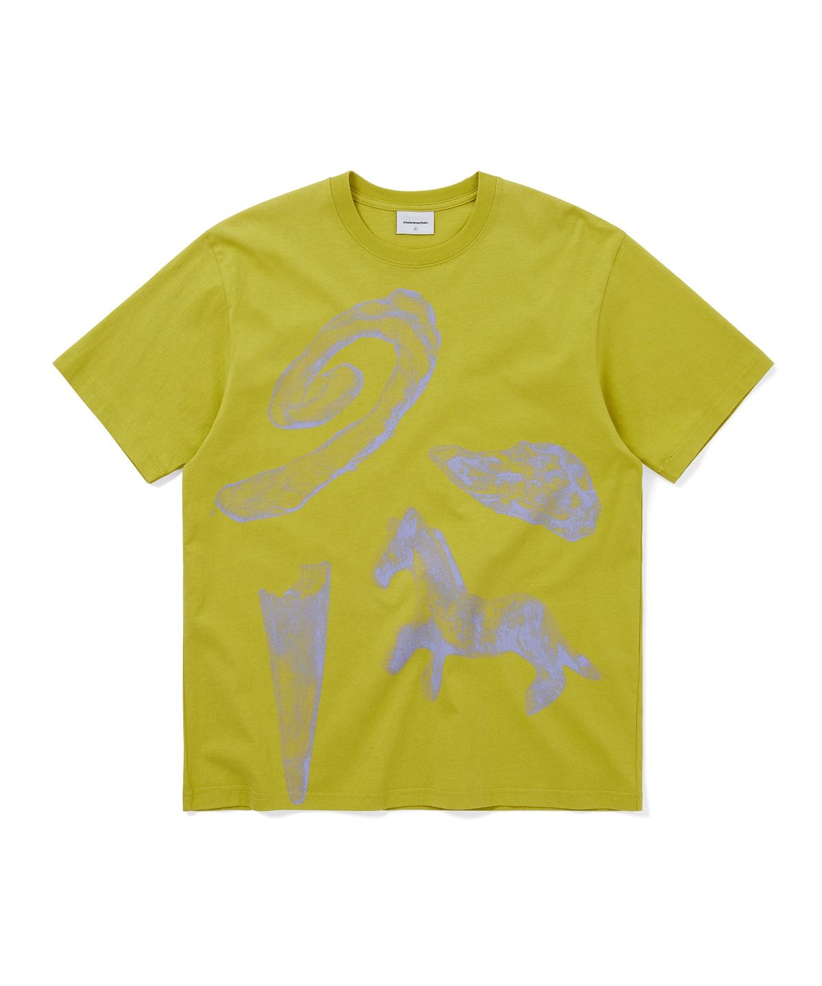 디스이즈네버댓(THISISNEVERTHAT) Artifacts Tee Lime Green