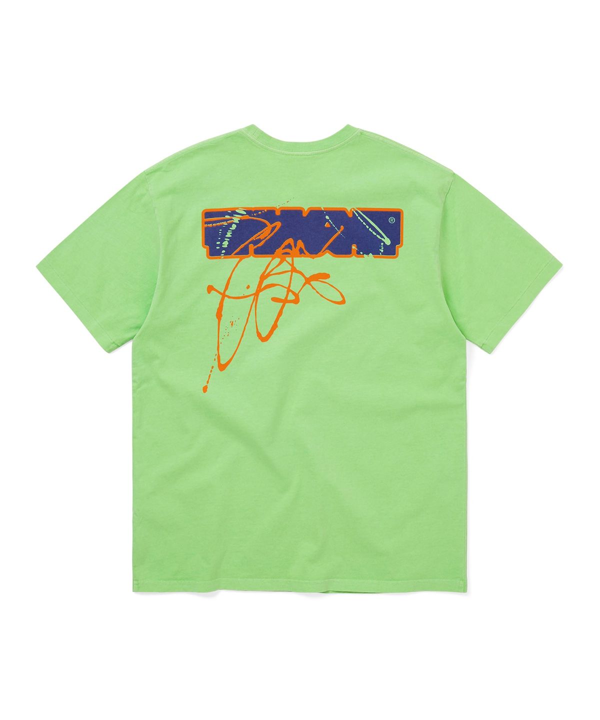 디스이즈네버댓(THISISNEVERTHAT) Ink Trail Tee Bright Green