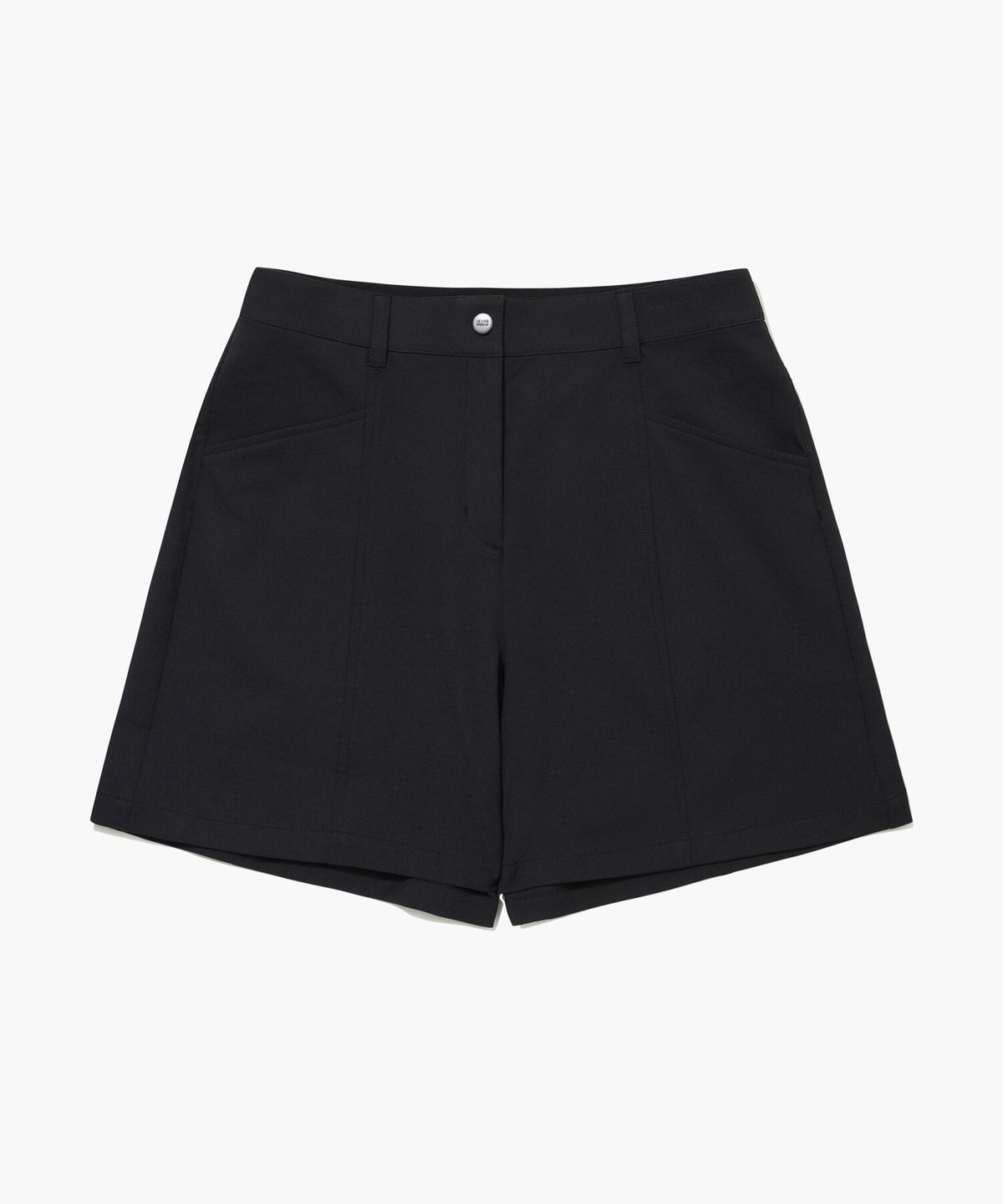 르꼬끄 골프(LECOQ GOLF) 여성 밴딩 에센셜 숏팬츠 _BLCK GR222LSP51