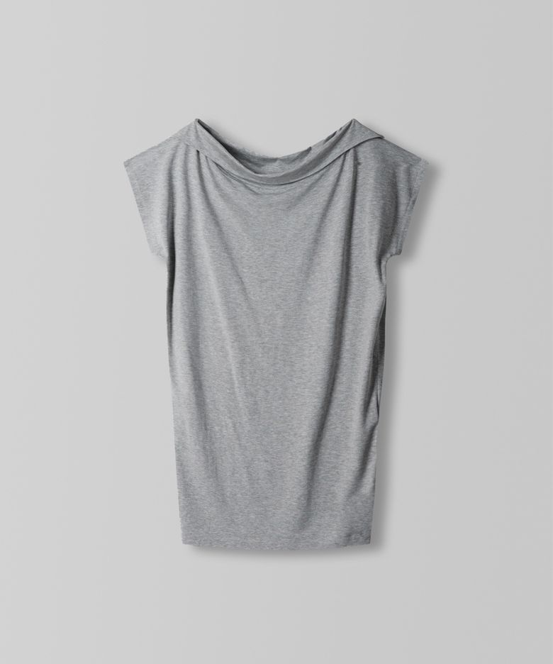 Maren Off-Shoulder Dress_Melange Gray