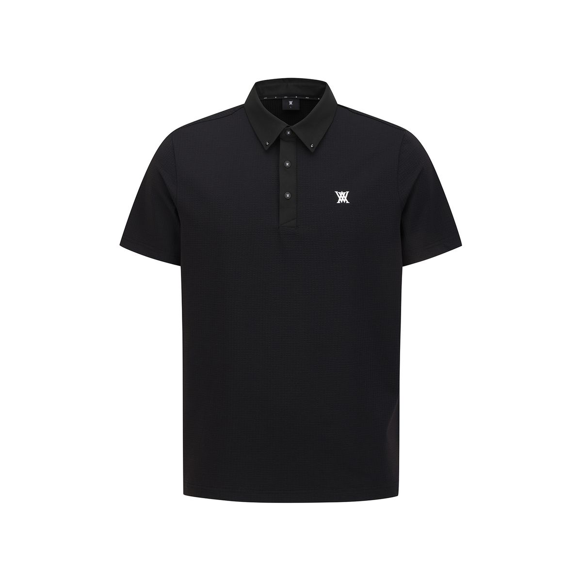 어뉴골프(ANEW GOLF) MEN BACK CONTRAST T-SHIRT_BK