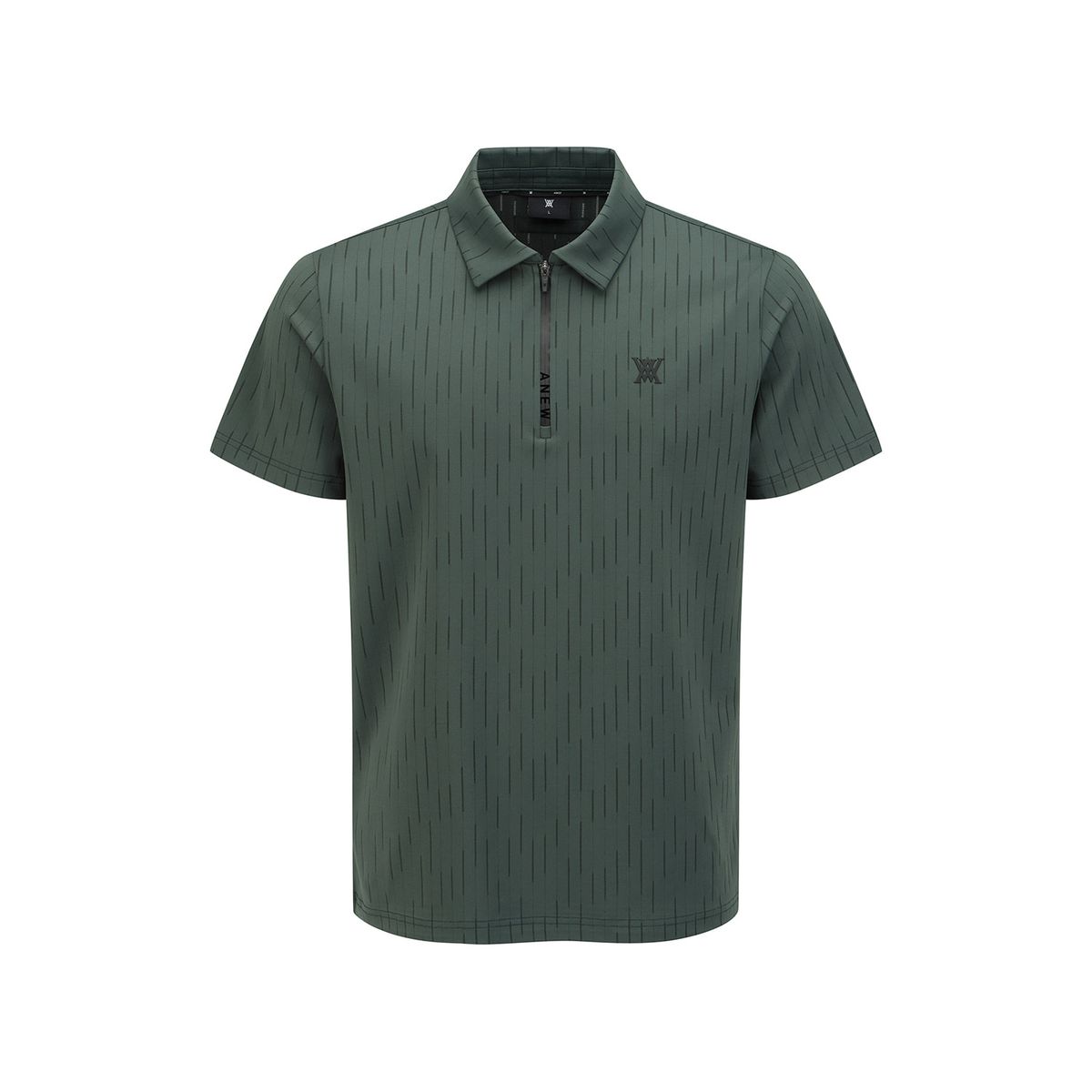 어뉴골프(ANEW GOLF) MEN SOLID HALF ZIP T-SHIRT_DN