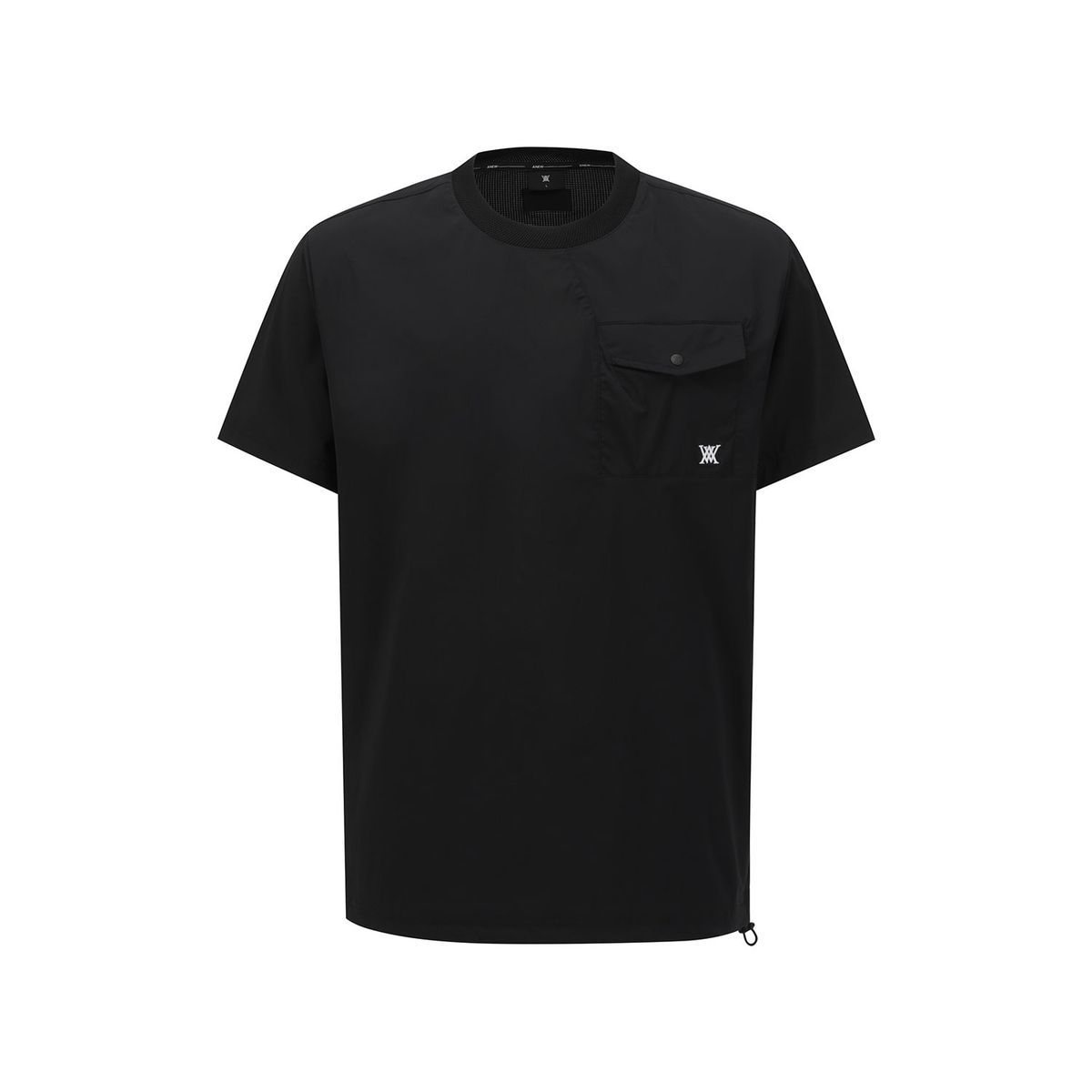 어뉴골프(ANEW GOLF) MEN ROUND T-SHIRT_BK