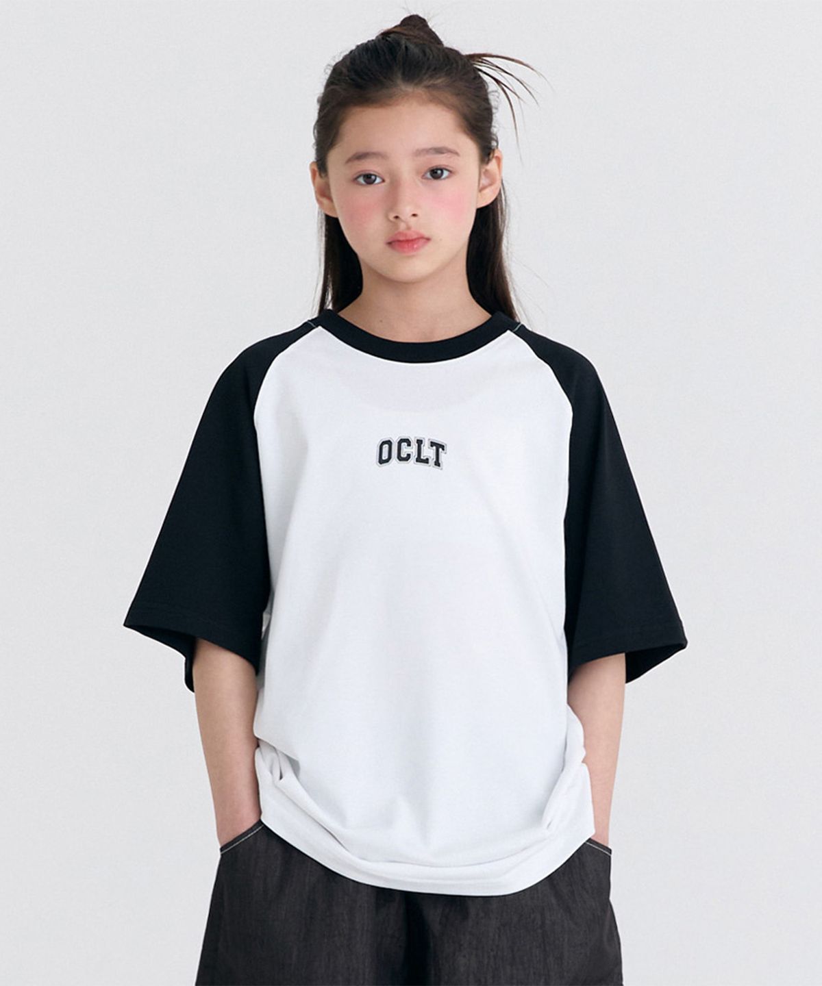 오실롯 주니어(OCELOT JUNIOR) G13 레글런 반팔 (블랙)