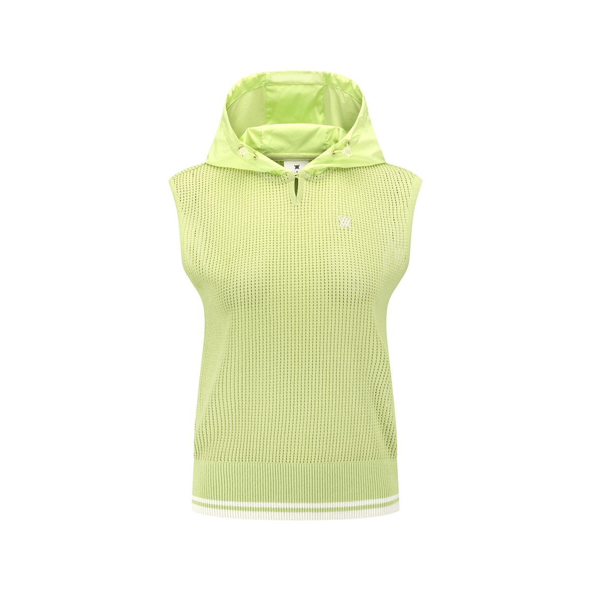 어뉴골프(ANEW GOLF) WOMEN HOODED KNIT VEST_LI