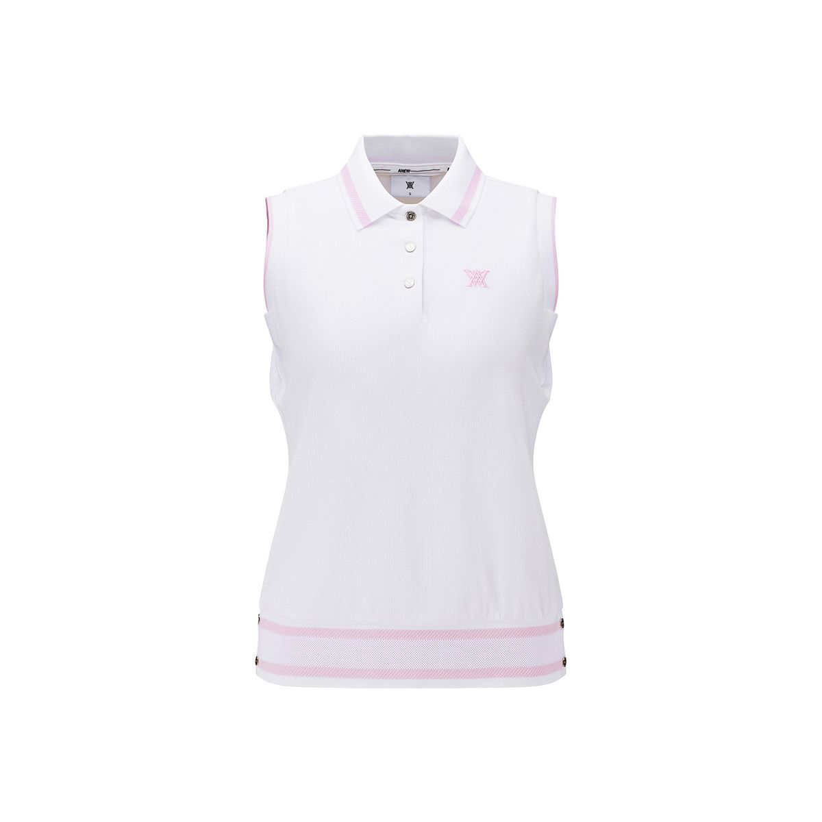 어뉴골프(ANEW GOLF) WOMEN SOLID SLEEVELESS_WH