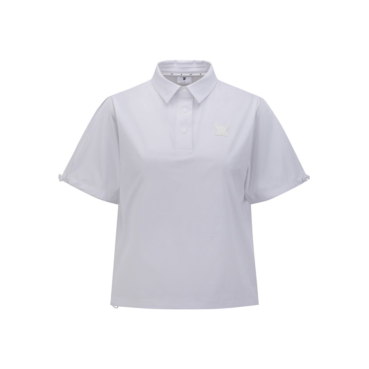 어뉴골프(ANEW GOLF) WOMEN VOLUME STRING T-SHIRT_WH