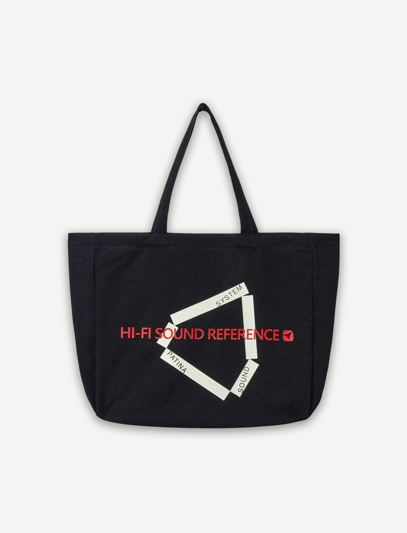 Oxford two tone tote bag BLACK source detail 54