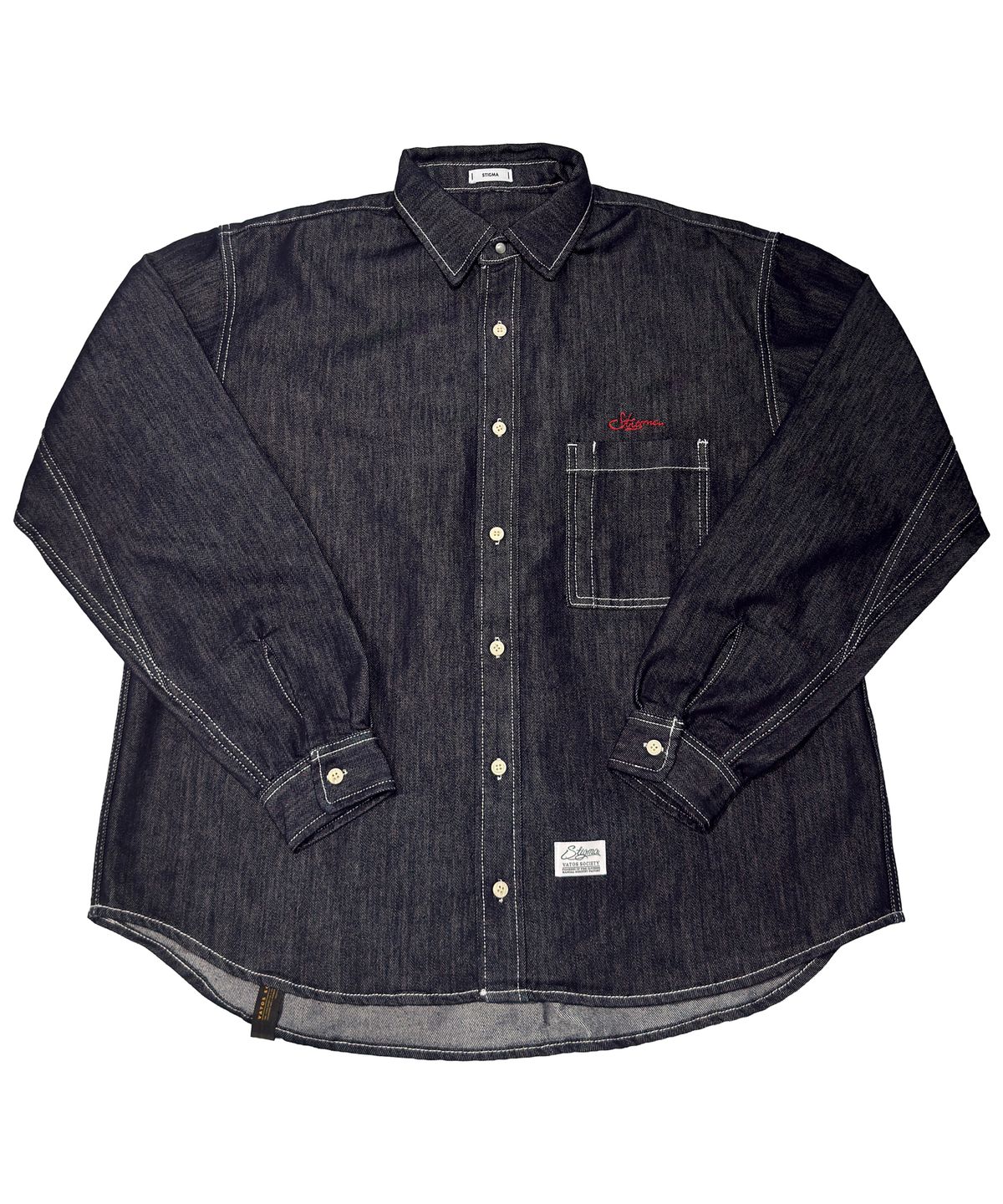 스티그마(STIGMA) DENIM SHIRTS JACKET RAW