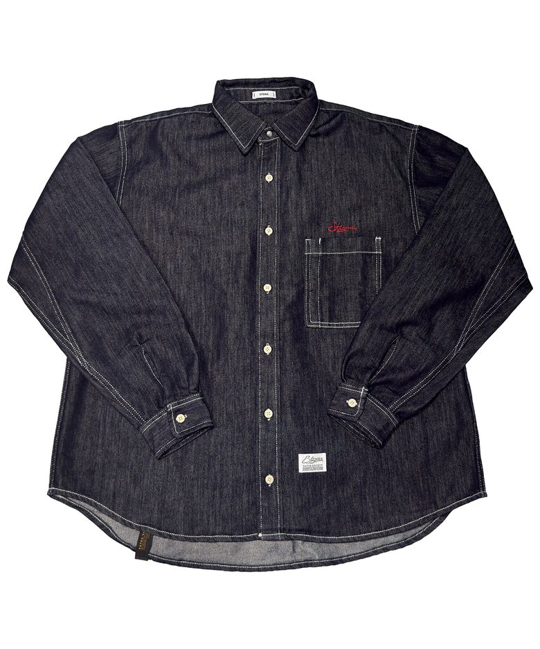 DENIM SHIRTS JACKET RAW