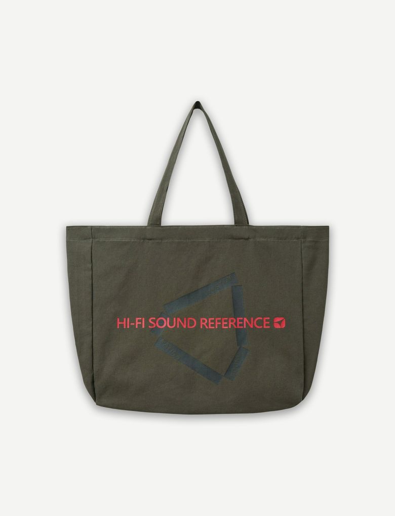 [Patina] Patina Sound System Tote Bag, Khaki