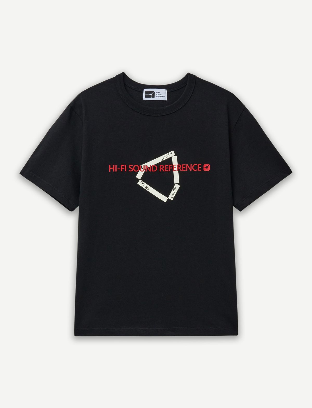 하이파이 사운드 레퍼런스(HIFI SOUND REFERENCE) [Patina] Patina Sound System T-Shirts, Black