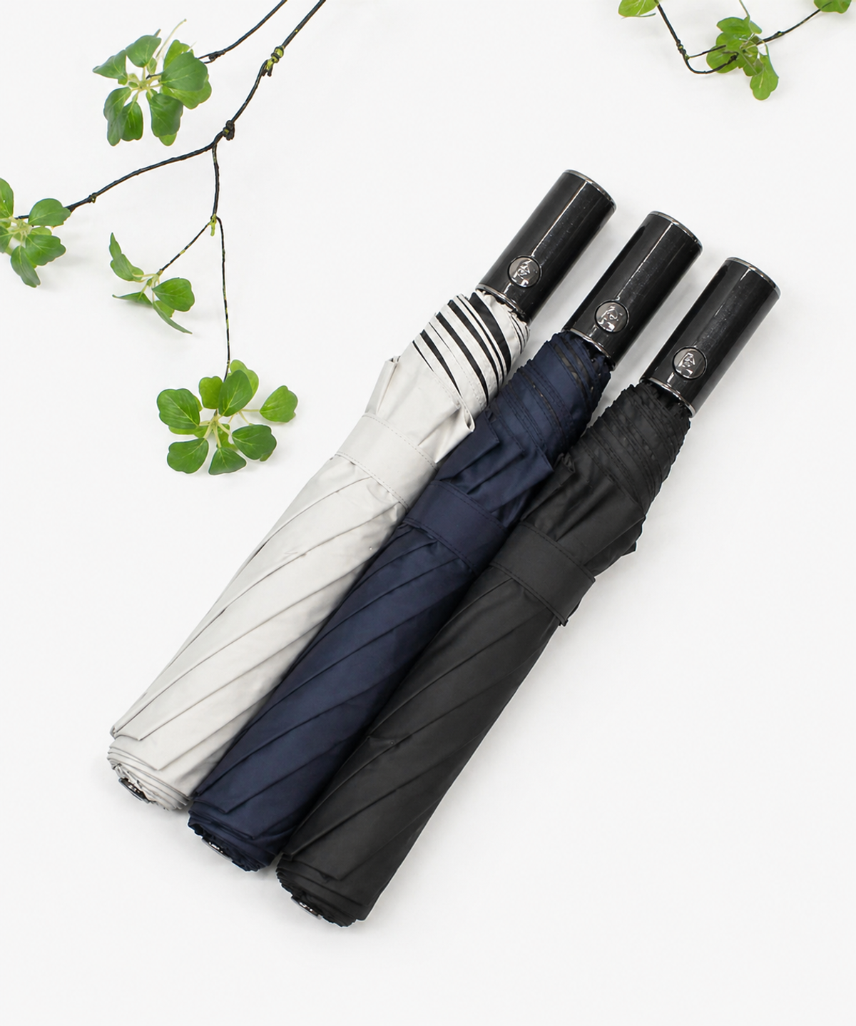 피에르가르뎅(PIERRECARDIN) 클래식심플 암막 자동 2단우산(양산겸용)