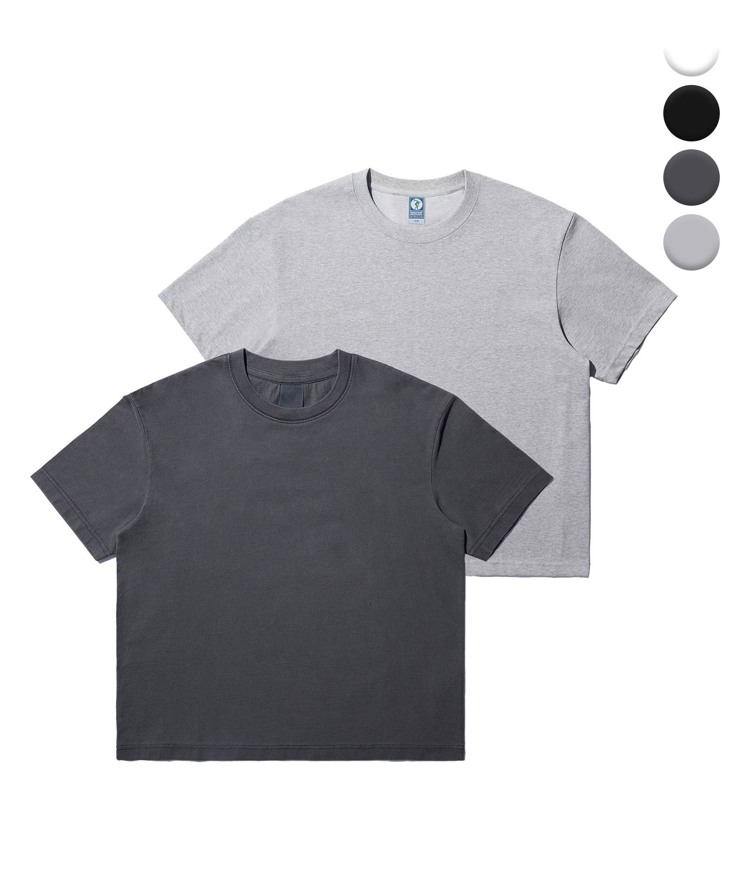 2-pack Cropped Fit Blank T-shirt