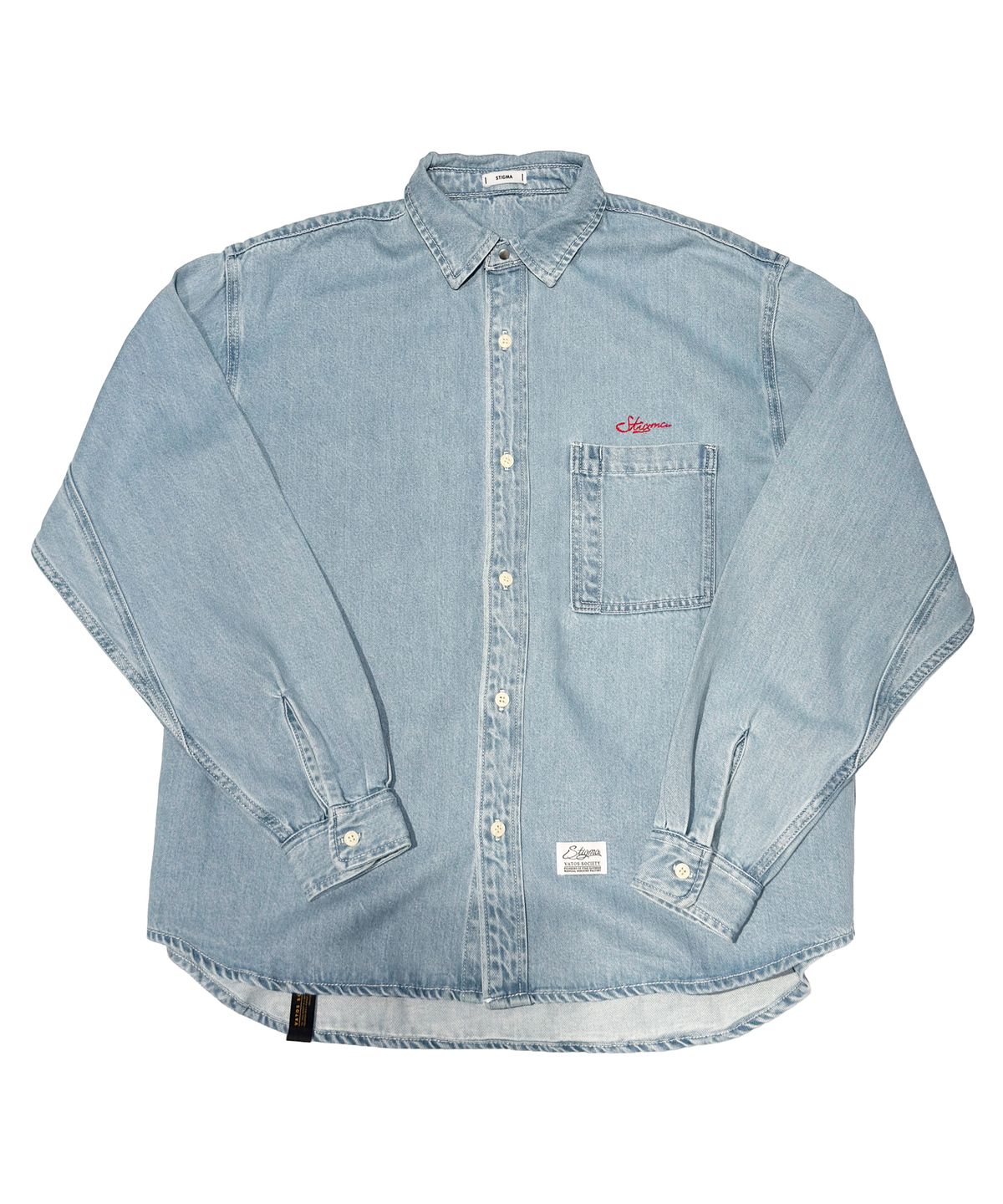 스티그마(STIGMA) DENIM SHIRTS JACKET BLUE