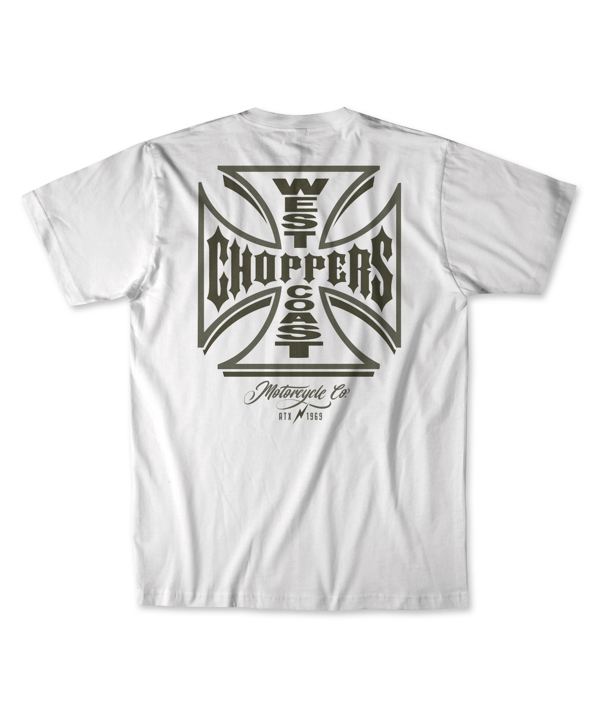 웨스트코스트챠퍼스(WEST COAST CHOPPERS) WCC ATX-LBC 티 - 화이트
